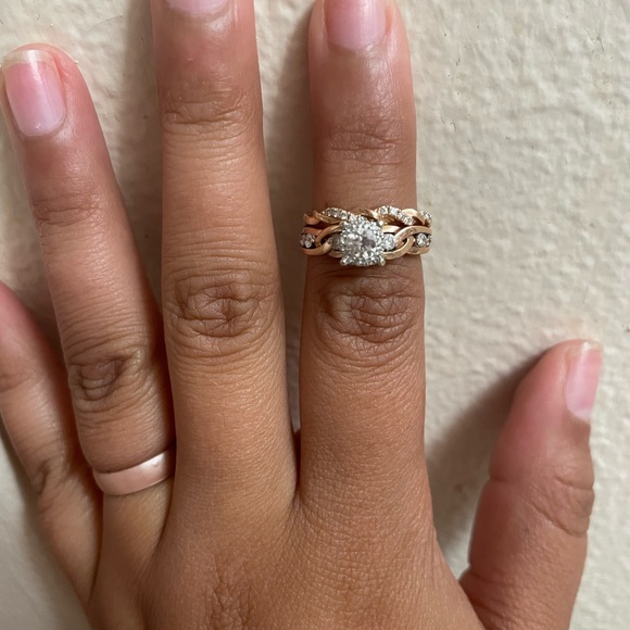 Beautiful Helzberg Diamonds 1 CT 14k Rose Gold Engagement Wedding… - Picture 11 of 15